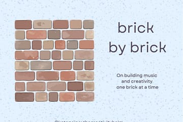 building creativity one brick at a time