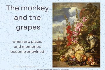 The monkey and the grapes